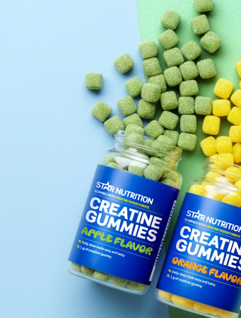 Star Nutrition Creatine Gummies. 